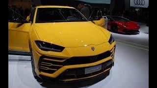 Lamborghini Urus. Обзор Geneva Autosalon 2018. Женева, автосалон