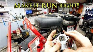 Riding Mowers & Zero Turns - Swap Nikki Carburetors With Walbro For Incredible Performance Boost