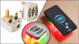 Amazing Wireless Charger - DIY 3 Pin Plug Top Wireless Charger