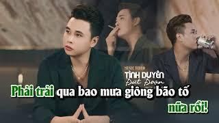 Tình Duyên Đứt Đoạn | Karaoke Tone  Nam | Beat Chuẩn Có Bè | Thiên Tú x Oanh Tạ | Fm