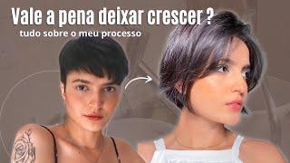 COMO DEIXEI MEU CABELO PIXIE CRESCER | dicas para ter um cabelo sempre bonito