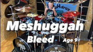 Meshuggah- Bleed - Full Drum Cover - Age 9!