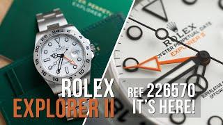 My 2021 Rolex Explorer II ref 226570. Lets take a closer look!