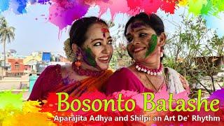 Bosonto Batashe Dance Cover || Aparajita Adhya || Shilpi an Art De' Rhythm || Nirantar Aparajita