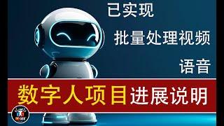 数字人赚钱项目信息同步，效果展示🟢数字人批量生成、批量转视频语音展示🟢牛哥AI实验室 NIUGEE AI（114）