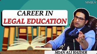 Career in Legal Education