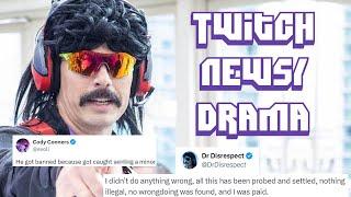 Drdisrespect Permanent Twitch Ban Allegations Response - Twitch Drama/News #drdisrespect