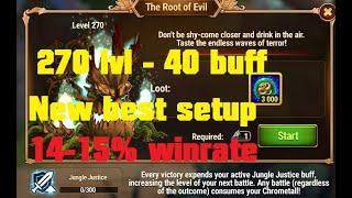 Root of Evil 270 lvl. New better team then best one before. Hero Wars: Dominion Era