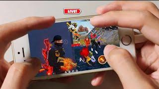 Iphone 6s in Br rank Free Fire full Handcam gameplay +16gb ram test 2025 