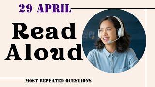 read aloud pte speaking | april 2025 practice prediction