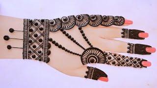 New mehndi design |simple back hand mehndi |mehandi ka design |raksha bandhan mehndi designs