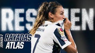 Resumen  Rayadas 5 - 0  Atlas - Goleada y estreno goleador ️