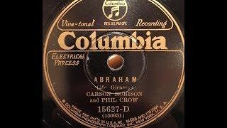 Carson Robison & Phil Crow "Abraham"