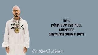 J Balvin - Ganster [Letra] | Rayo