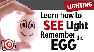 Photography Lighting Lesson - Remember the EGG