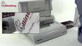 Fellowes Pulsar 300 Plastic Comb Binding Machine Demo - 5216601