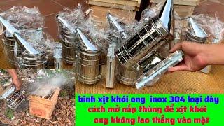 bình khói ong loại 1 giá rẻ nhất và cách sử dụng bình khói