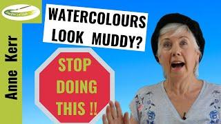 Do Your Watercolours(& Other paintings) Look MUDDY? The Probable Reason and How You Can Correct This