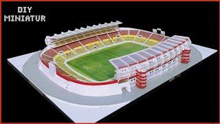 Maqueta del "estadio Morelos"