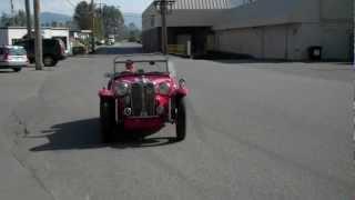 1949 MG TC First Test Drive