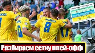 ДААА!   УКРАИНА ВЫЙДЕТ НА ЕВРО-2024 / ЖЕРЕБЬЕВКА ПЛЕЙ-ОФФ ЧЕМПИОНАТА ЕВРОПЫ / ШАНСЫ СБОРНОЙ УКРАИНЫ