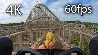 Cú Chulainn front seat on-ride 4K POV @60fps Tayto Park