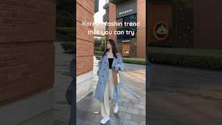 Korean fashion trends that you can try #korea #aesthetic #style #trending #shorts