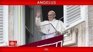 June 30 2023 Angelus prayer Pope Francis + ASL