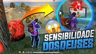 A MELHOR SENSIBILIDADE  PARA JOGAR FREE FIRE - SENSIBILIDADE DOS DEUSES