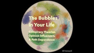 The Bubbles in your Life/ Echo Chambers, Opinion Influencers, etc.