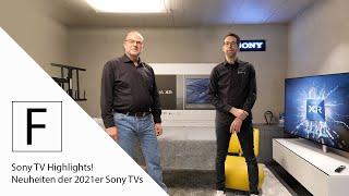 SONY TV Highlights 2021 OLED & LED XR Serie A90J / A83J / X93J Unboxing + Produktvorstellung