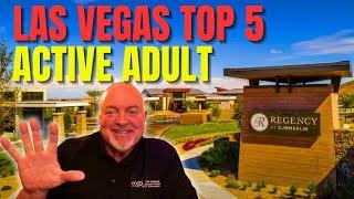 Moving to Las Vegas Nevada | TOP 5 Active Adult Communities