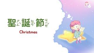 Festive Words｜Christmas｜Flash Cards｜Chinese Pinyin｜Chinese and English