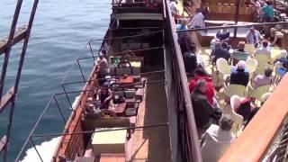 морской круиз вокруг Святого Афона