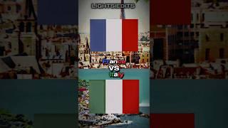 France vs Italy #battle #vs #world #edit #eu #europe #shorts #france #italy #fire