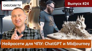 Нейросети для ЧПУ: пробуем ChatGPT и Midjourney