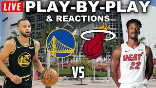 Golden State Warriors vs Miami Heat | Live Play-By-Play & Reactions