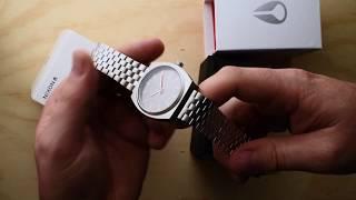 Nixon Time Teller Gray Rose Gold Watch Unboxing