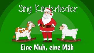 Der Weihnachtsmann kommt (Eine Muh, eine Mäh) - Weihnachtslieder zum Mitsingen | Sing Kinderlieder