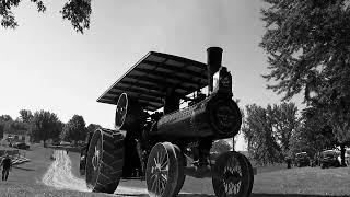 Advance Rumely Steam Tractor Takes The Hill At The Rock River Thresheree  #steam