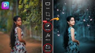 PicsArt new night blue tone photo editing | glowing butter photo editing | photo editing