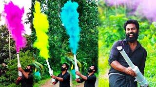 HOW TO MAKE PARTY POP COLOUR SMOKE | M4 TECH |