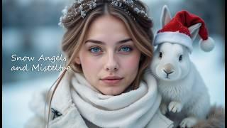 Snow Angels and Misteltoe | AI Music Video | AI Short Movie