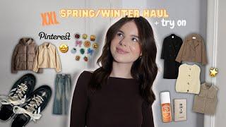 XXL SPRING & WINTER TRY ON HAUL H&M, Zara, Pull&Bear, Zalando, Amazon… | minimalromi