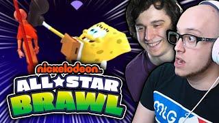 SMASH PROS PLAY NICKELODEON ALL STAR BRAWL (ft. ESAM & Plup)