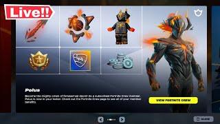 Fortnite CREW SKIN *NEW* ITEM SHOP TODAY September 30! (Chapter 5 LIVE)