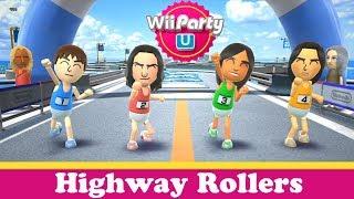 Wii Party U - Highway Rollers Jinna Vs Massimo Vs Kaori Vs Jialan(Master Difficulty)