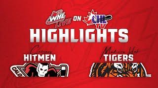 Calgary Hitmen at Medicine Hat Tigers 10/23 | WHL Highlights 2024-25