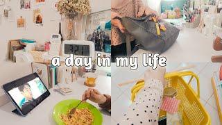 A day in my life: vlog, unboxing, going out, being productive on a chill sunday | Indonesia