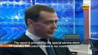 "Men in Black" - ex -preident Dmitry Medvedev talks about aliens on Earth! English Subs zHCSpm2kepo